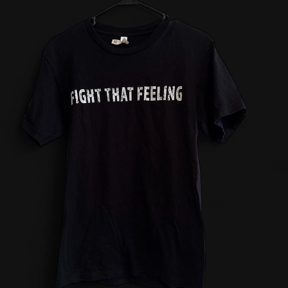 Chapelle black graphic tee